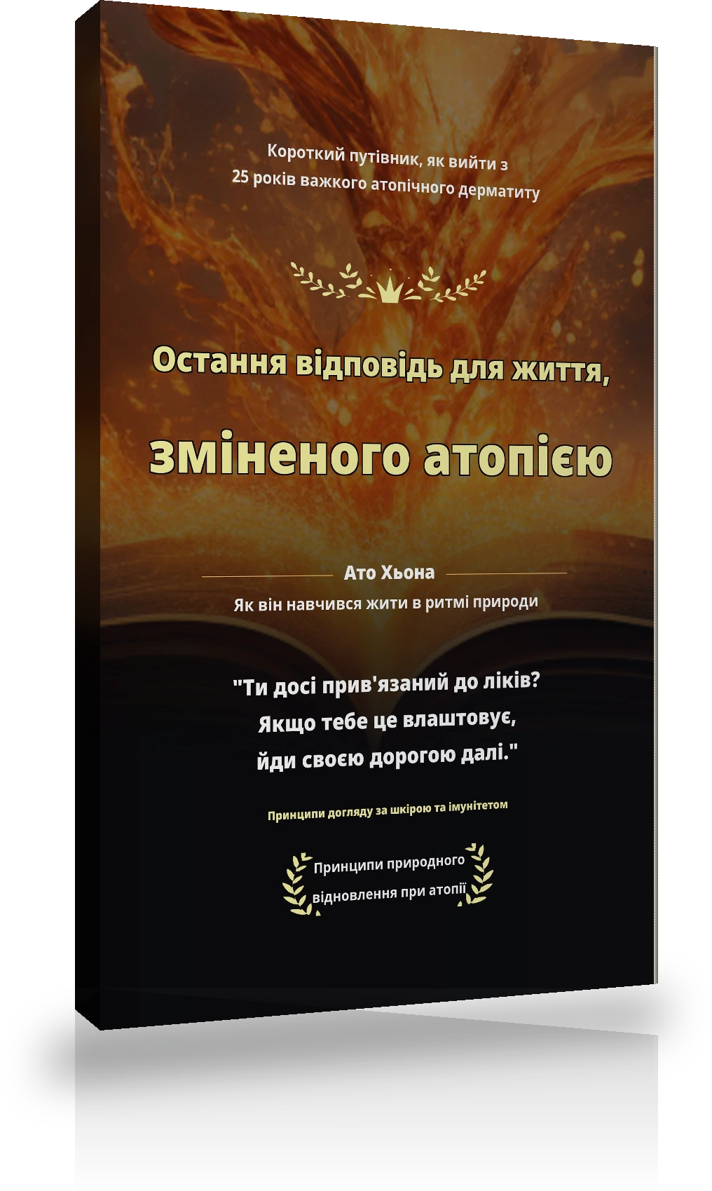 Буклет «Зерно одужання»